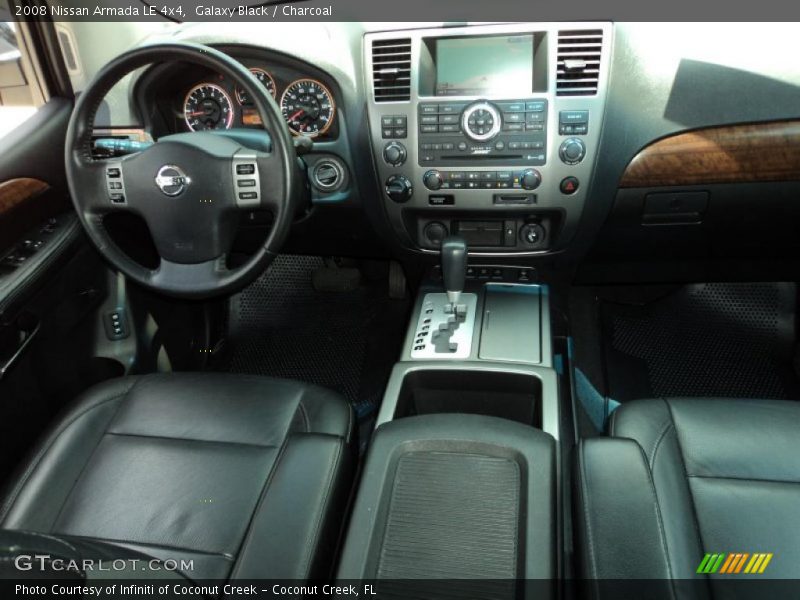 Galaxy Black / Charcoal 2008 Nissan Armada LE 4x4