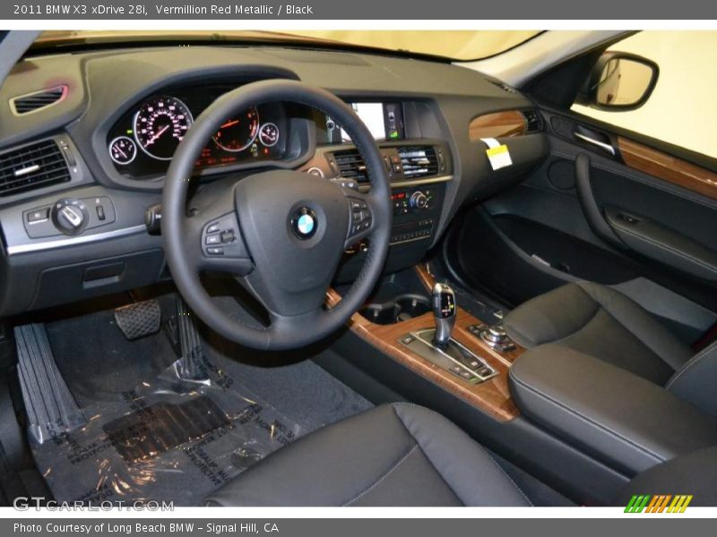  2011 X3 xDrive 28i Black Interior