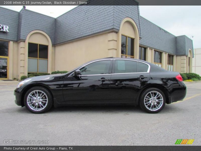 Black Obsidian / Stone 2008 Infiniti G 35 Journey Sedan