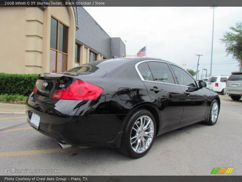 Black Obsidian / Stone 2008 Infiniti G 35 Journey Sedan