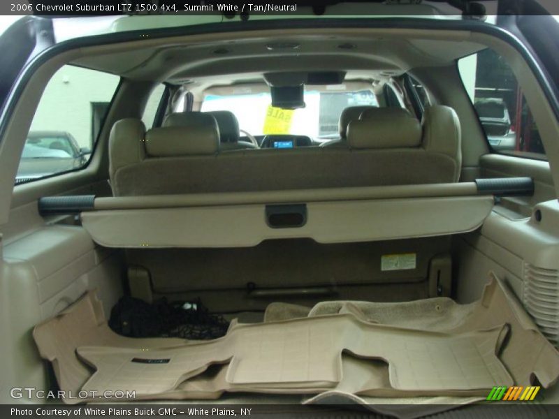 Summit White / Tan/Neutral 2006 Chevrolet Suburban LTZ 1500 4x4