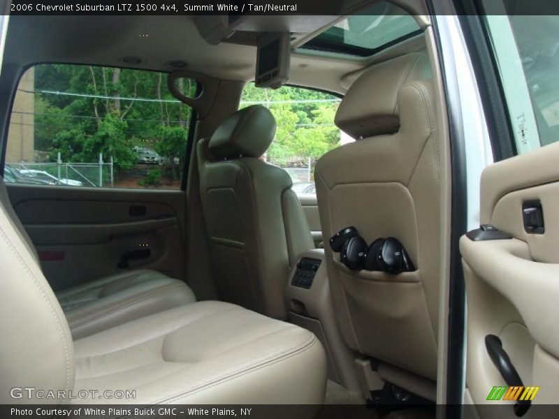 Summit White / Tan/Neutral 2006 Chevrolet Suburban LTZ 1500 4x4
