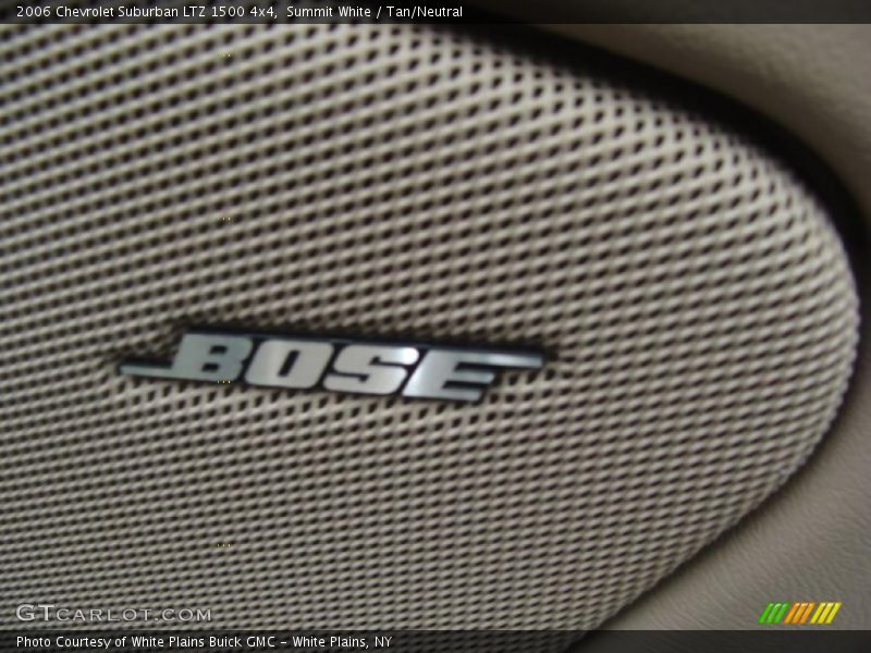 Summit White / Tan/Neutral 2006 Chevrolet Suburban LTZ 1500 4x4