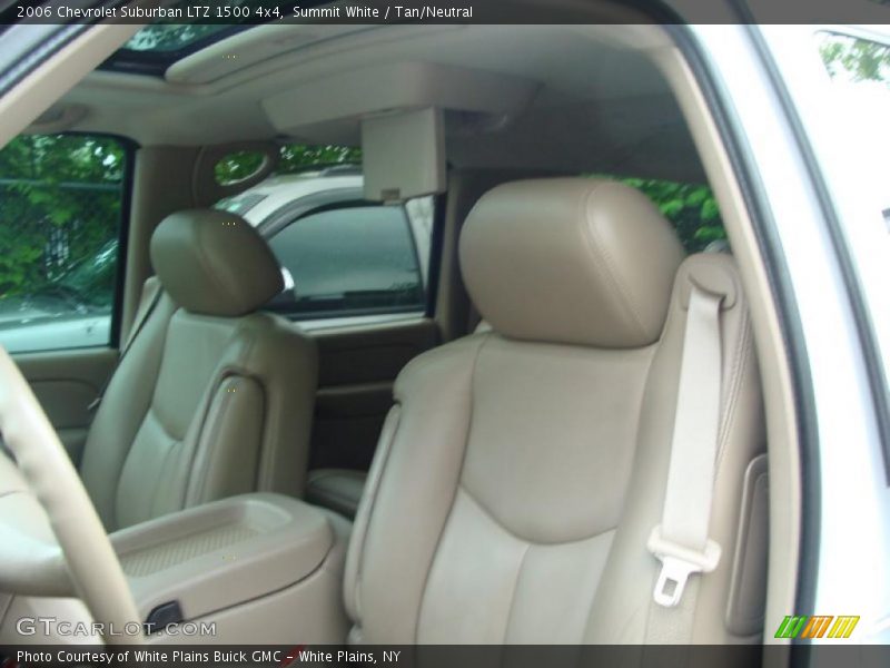 Summit White / Tan/Neutral 2006 Chevrolet Suburban LTZ 1500 4x4