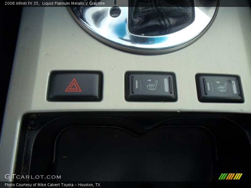 Liquid Platinum Metallic / Graphite 2008 Infiniti FX 35