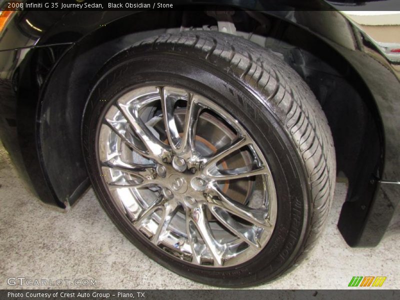 Black Obsidian / Stone 2008 Infiniti G 35 Journey Sedan