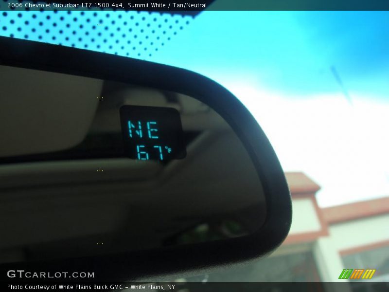 Summit White / Tan/Neutral 2006 Chevrolet Suburban LTZ 1500 4x4