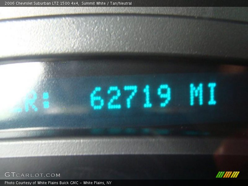 Summit White / Tan/Neutral 2006 Chevrolet Suburban LTZ 1500 4x4