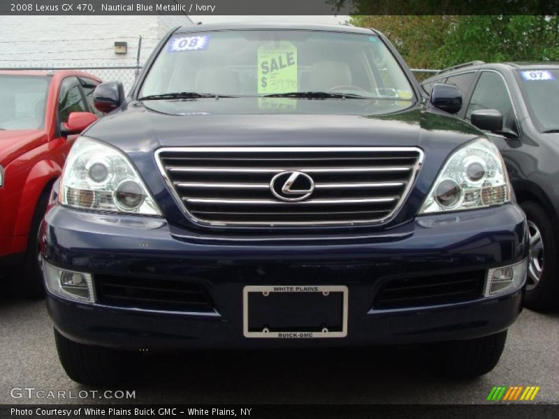 Nautical Blue Metallic / Ivory 2008 Lexus GX 470