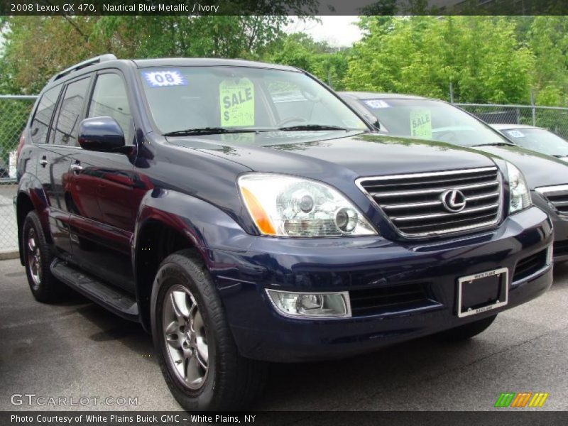 Nautical Blue Metallic / Ivory 2008 Lexus GX 470