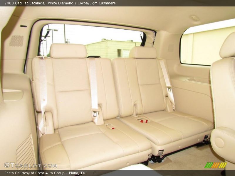 White Diamond / Cocoa/Light Cashmere 2008 Cadillac Escalade
