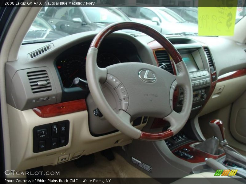 Nautical Blue Metallic / Ivory 2008 Lexus GX 470