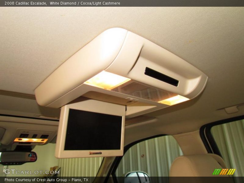 White Diamond / Cocoa/Light Cashmere 2008 Cadillac Escalade
