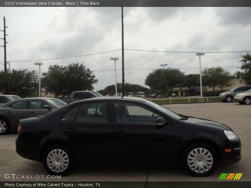 Black / Titan Black 2010 Volkswagen Jetta S Sedan