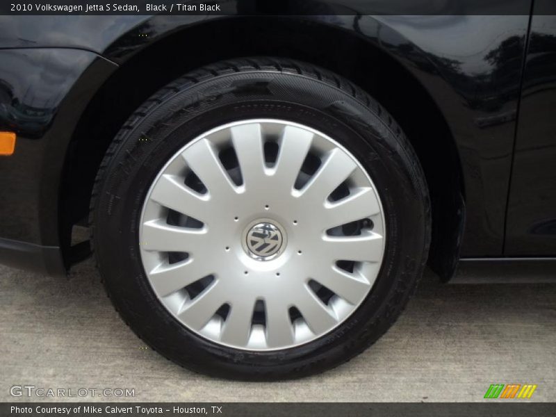 Black / Titan Black 2010 Volkswagen Jetta S Sedan