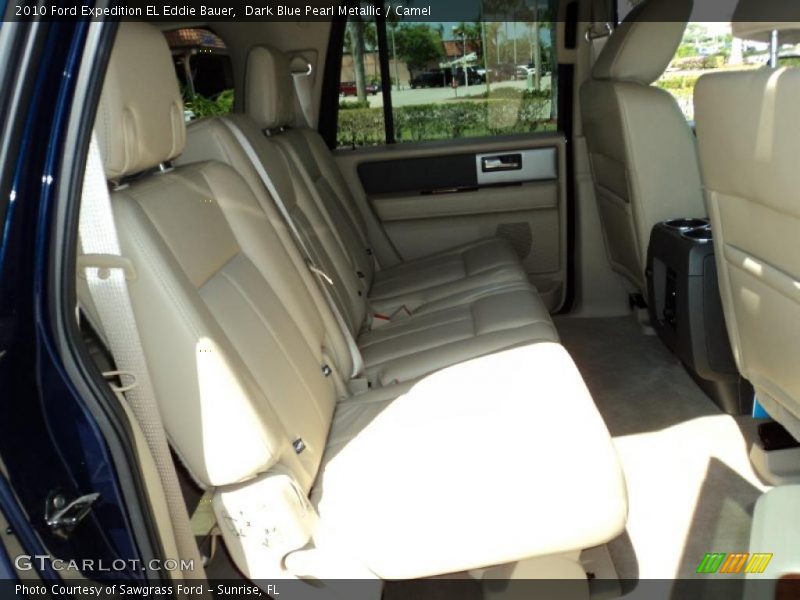 Dark Blue Pearl Metallic / Camel 2010 Ford Expedition EL Eddie Bauer