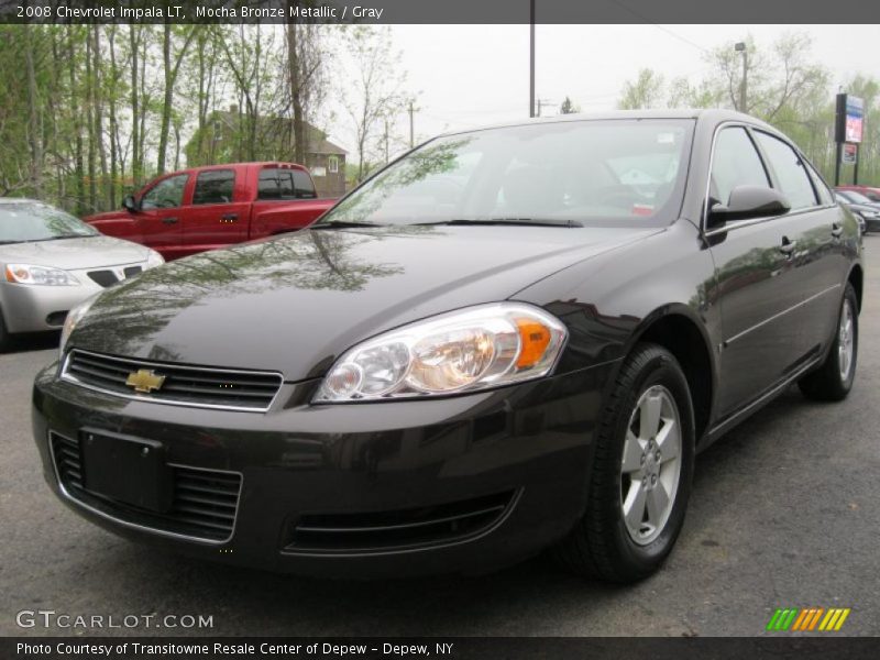 Mocha Bronze Metallic / Gray 2008 Chevrolet Impala LT