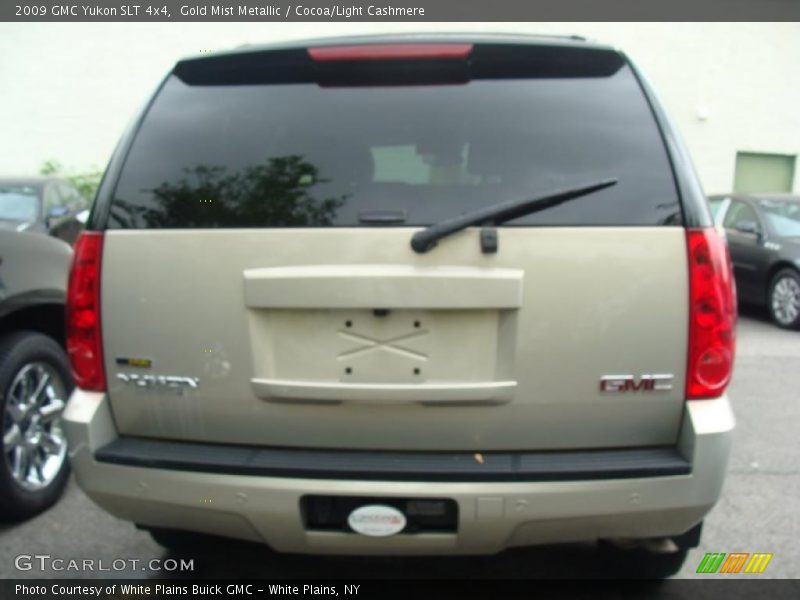 Gold Mist Metallic / Cocoa/Light Cashmere 2009 GMC Yukon SLT 4x4