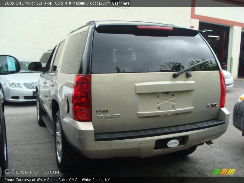 Gold Mist Metallic / Cocoa/Light Cashmere 2009 GMC Yukon SLT 4x4