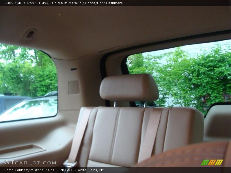 Gold Mist Metallic / Cocoa/Light Cashmere 2009 GMC Yukon SLT 4x4