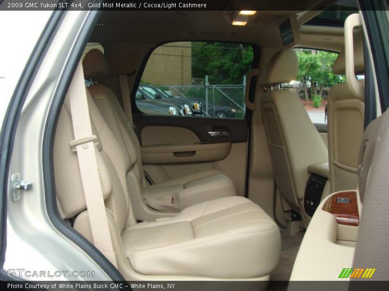 Gold Mist Metallic / Cocoa/Light Cashmere 2009 GMC Yukon SLT 4x4