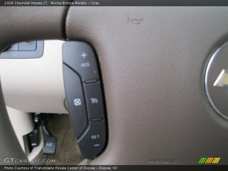 Mocha Bronze Metallic / Gray 2008 Chevrolet Impala LT