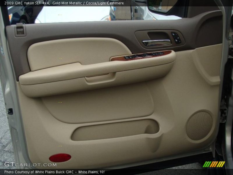Gold Mist Metallic / Cocoa/Light Cashmere 2009 GMC Yukon SLT 4x4