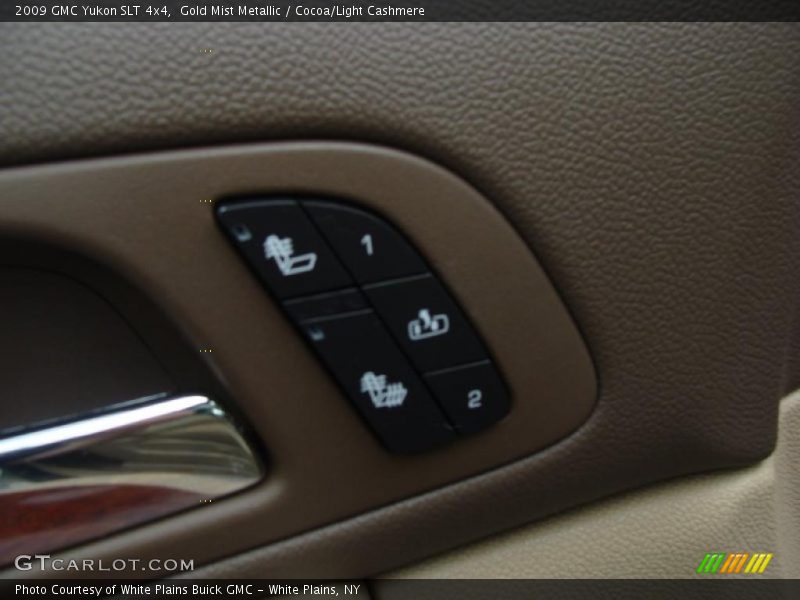 Gold Mist Metallic / Cocoa/Light Cashmere 2009 GMC Yukon SLT 4x4