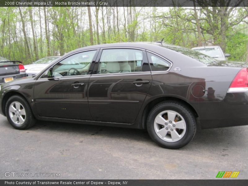 Mocha Bronze Metallic / Gray 2008 Chevrolet Impala LT
