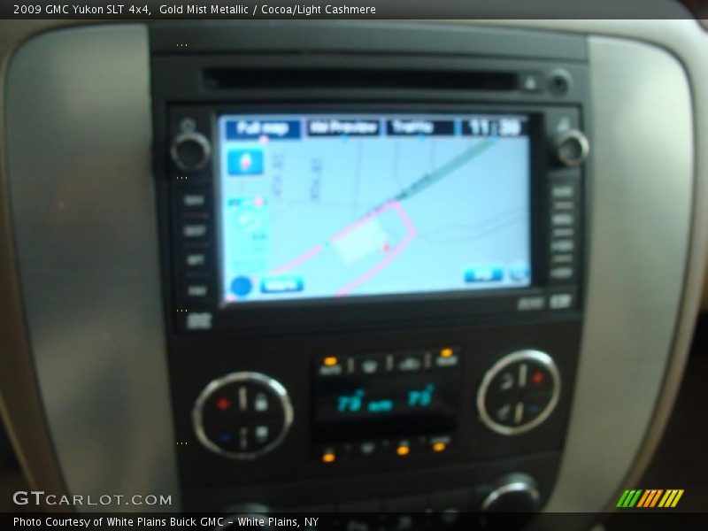 Gold Mist Metallic / Cocoa/Light Cashmere 2009 GMC Yukon SLT 4x4