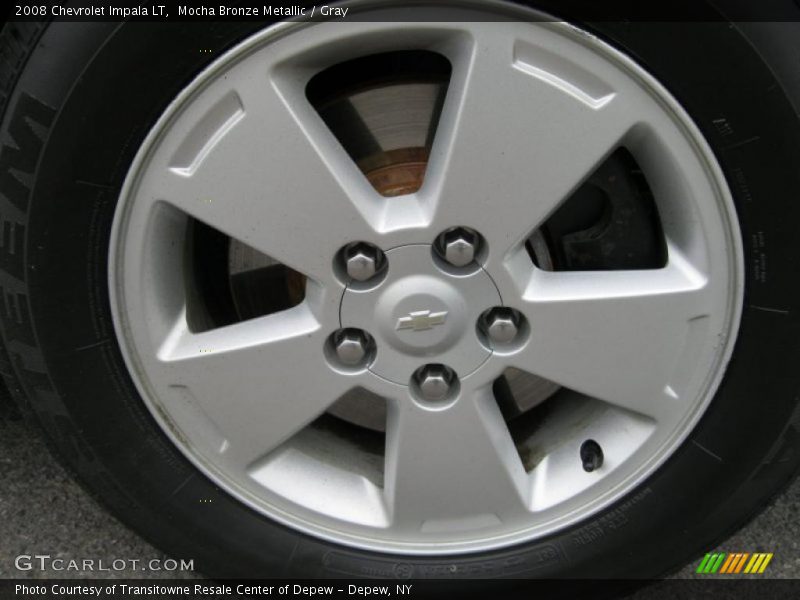 Mocha Bronze Metallic / Gray 2008 Chevrolet Impala LT