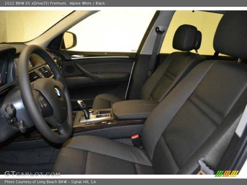 Alpine White / Black 2012 BMW X5 xDrive35i Premium