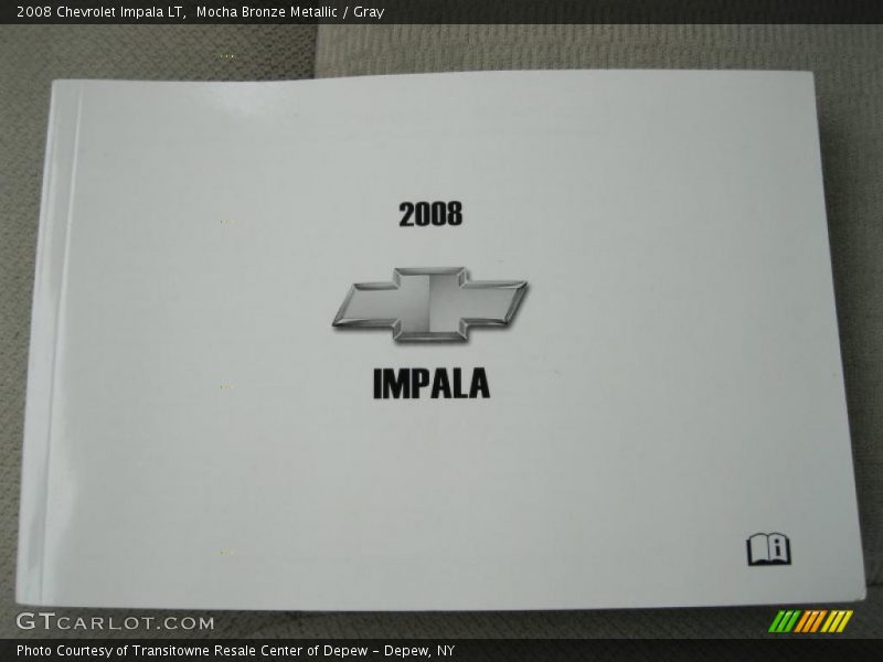 Mocha Bronze Metallic / Gray 2008 Chevrolet Impala LT