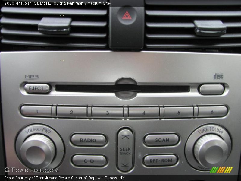 Quick Silver Pearl / Medium Gray 2010 Mitsubishi Galant FE