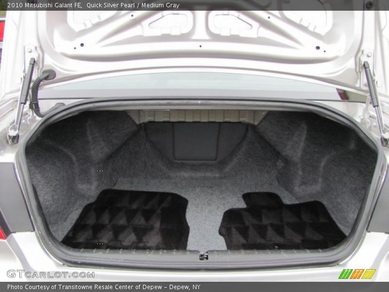 Quick Silver Pearl / Medium Gray 2010 Mitsubishi Galant FE