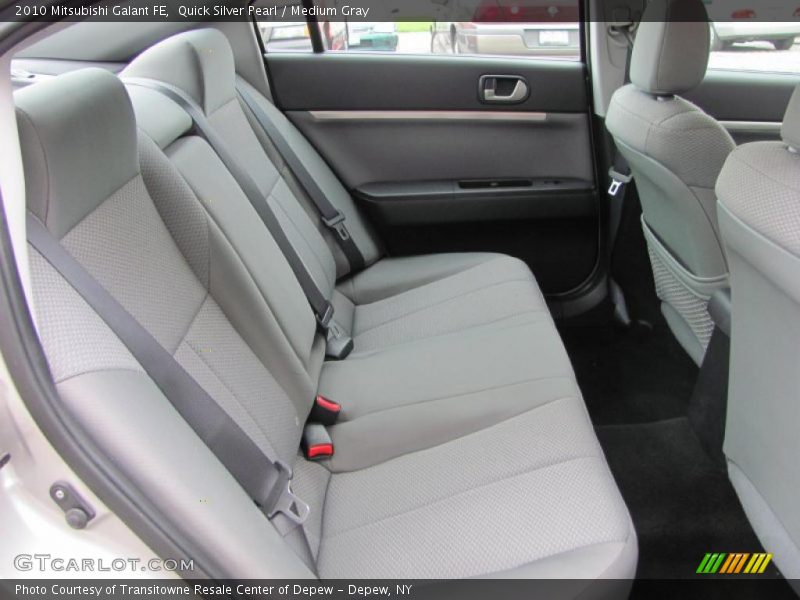 Quick Silver Pearl / Medium Gray 2010 Mitsubishi Galant FE