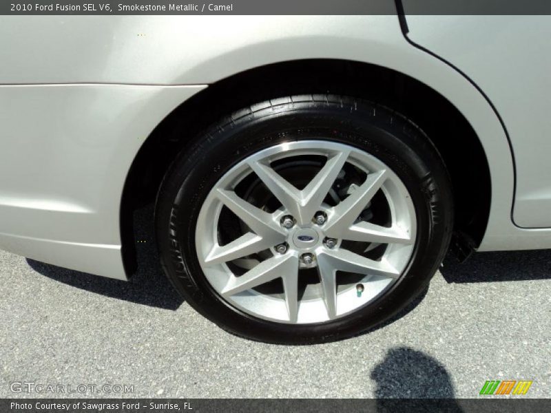 Smokestone Metallic / Camel 2010 Ford Fusion SEL V6