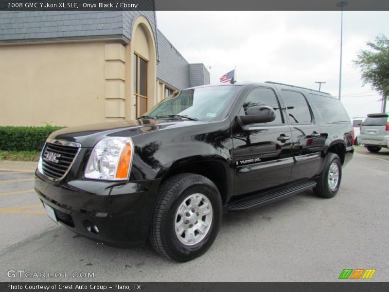 Onyx Black / Ebony 2008 GMC Yukon XL SLE