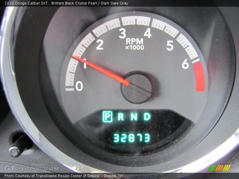 Brilliant Black Crystal Pearl / Dark Slate Gray 2010 Dodge Caliber SXT