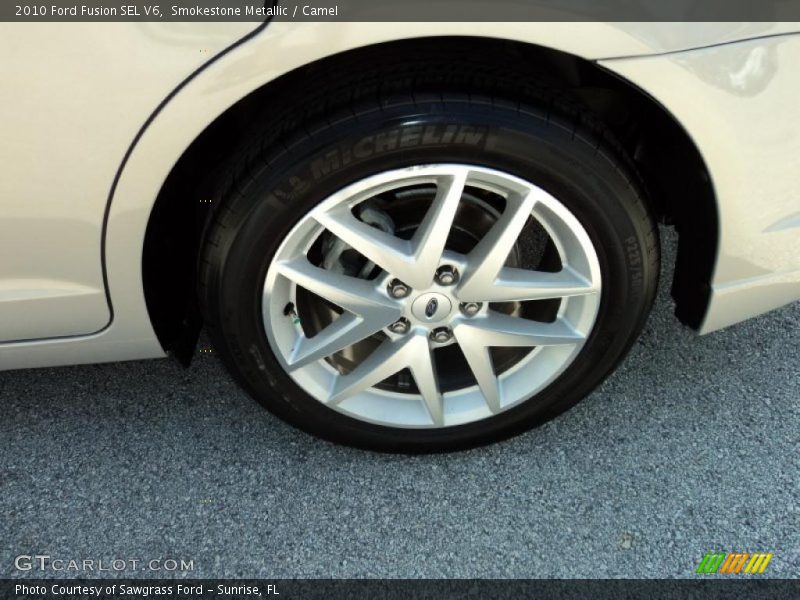 Smokestone Metallic / Camel 2010 Ford Fusion SEL V6