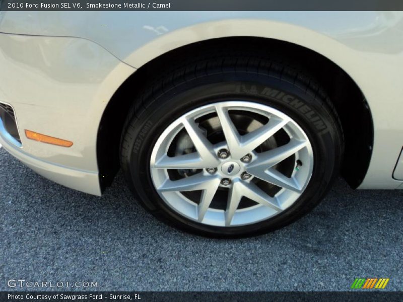 Smokestone Metallic / Camel 2010 Ford Fusion SEL V6
