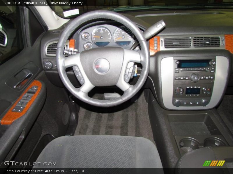 Onyx Black / Ebony 2008 GMC Yukon XL SLE