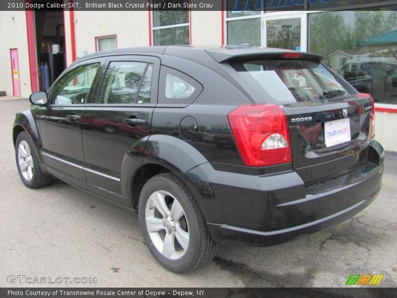 Brilliant Black Crystal Pearl / Dark Slate Gray 2010 Dodge Caliber SXT