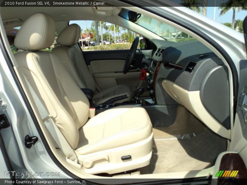 Smokestone Metallic / Camel 2010 Ford Fusion SEL V6