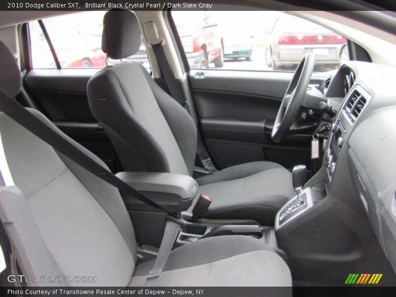 Brilliant Black Crystal Pearl / Dark Slate Gray 2010 Dodge Caliber SXT