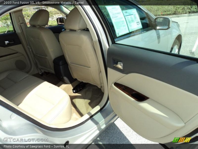 Smokestone Metallic / Camel 2010 Ford Fusion SEL V6