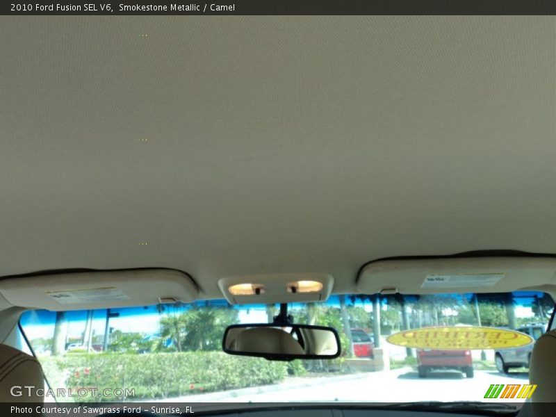 Smokestone Metallic / Camel 2010 Ford Fusion SEL V6