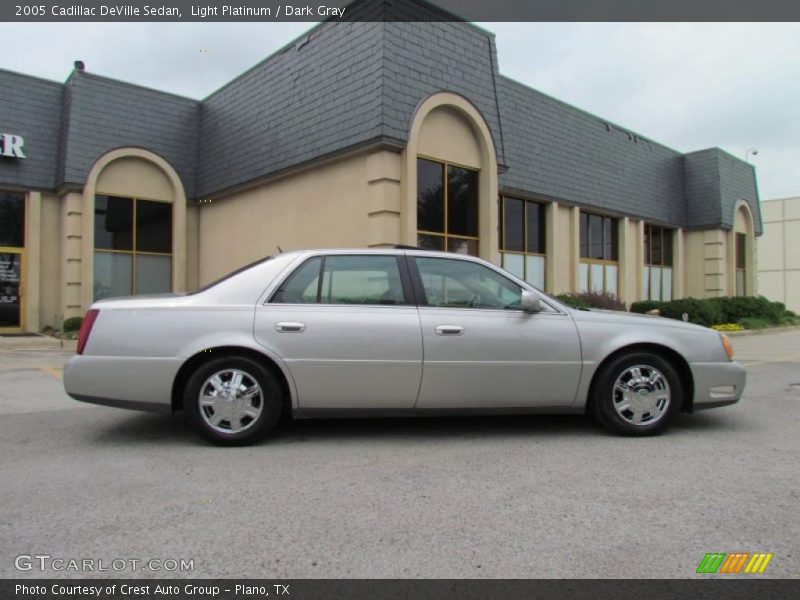 Light Platinum / Dark Gray 2005 Cadillac DeVille Sedan