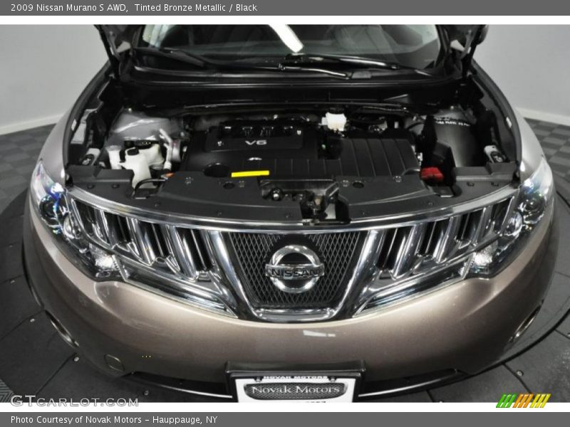 Tinted Bronze Metallic / Black 2009 Nissan Murano S AWD