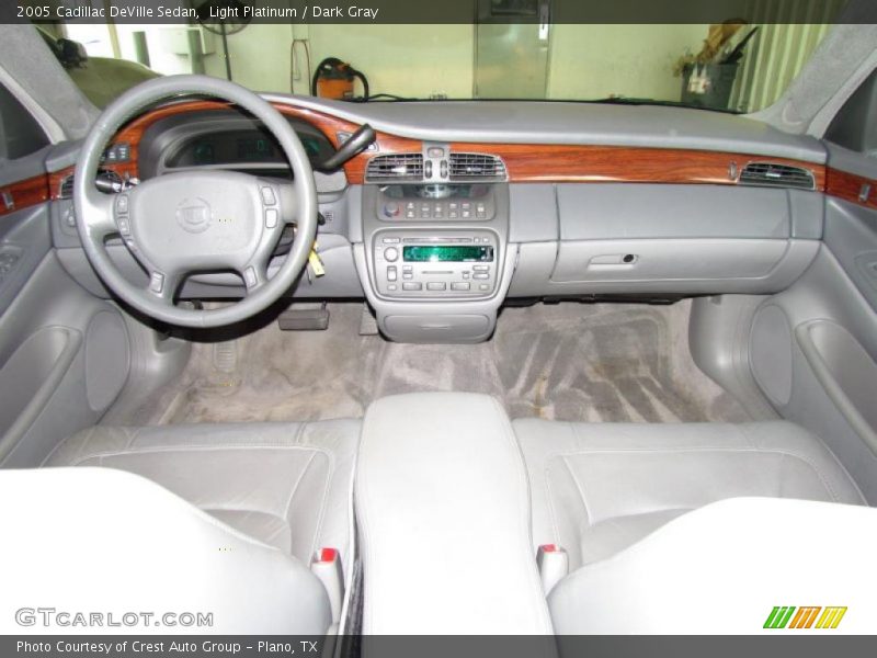 Light Platinum / Dark Gray 2005 Cadillac DeVille Sedan